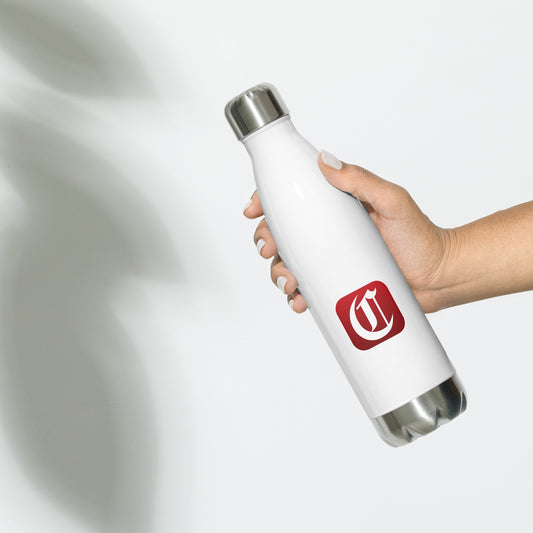 Times Free Press 'C' Stainless Steel Water Bottle