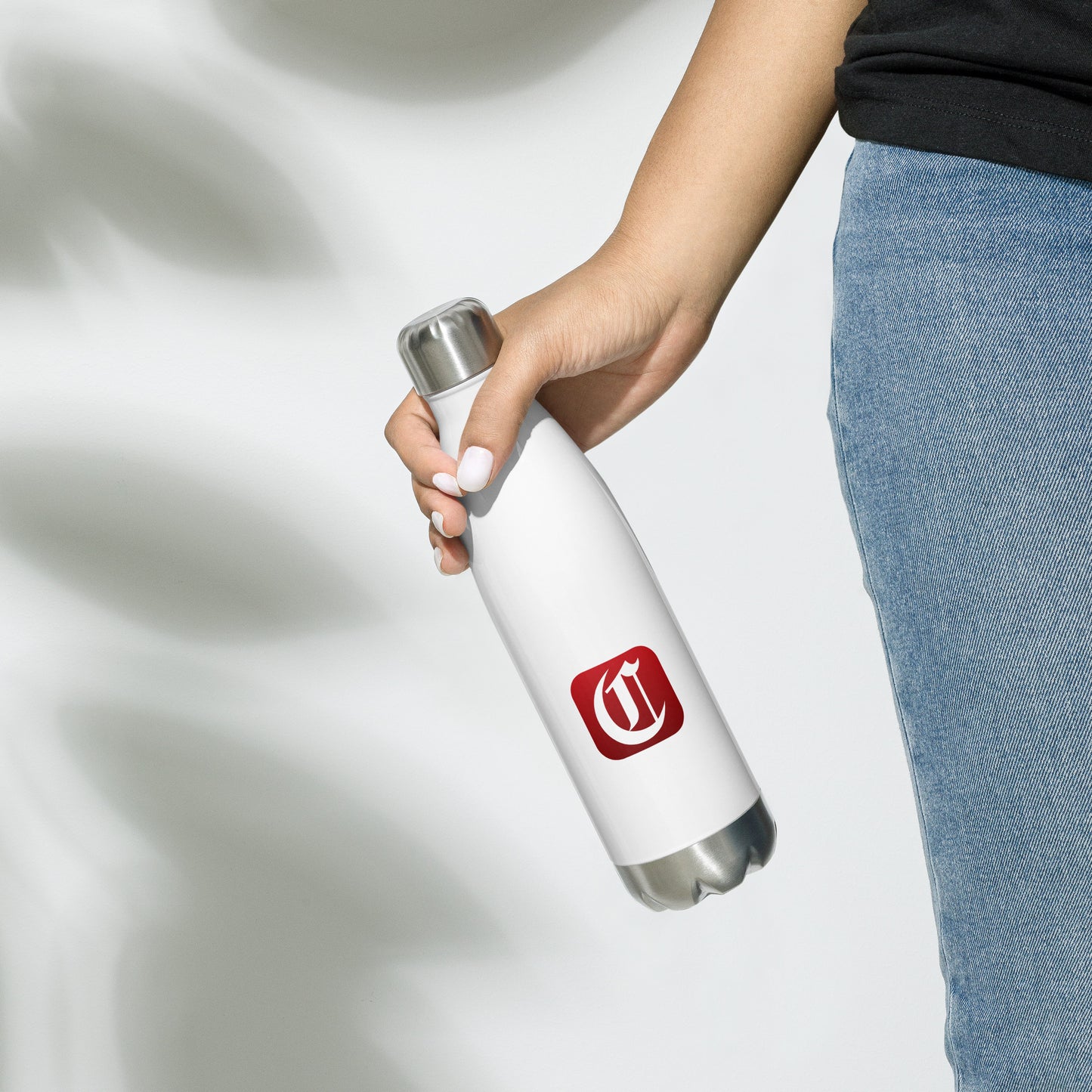 Times Free Press 'C' Stainless Steel Water Bottle